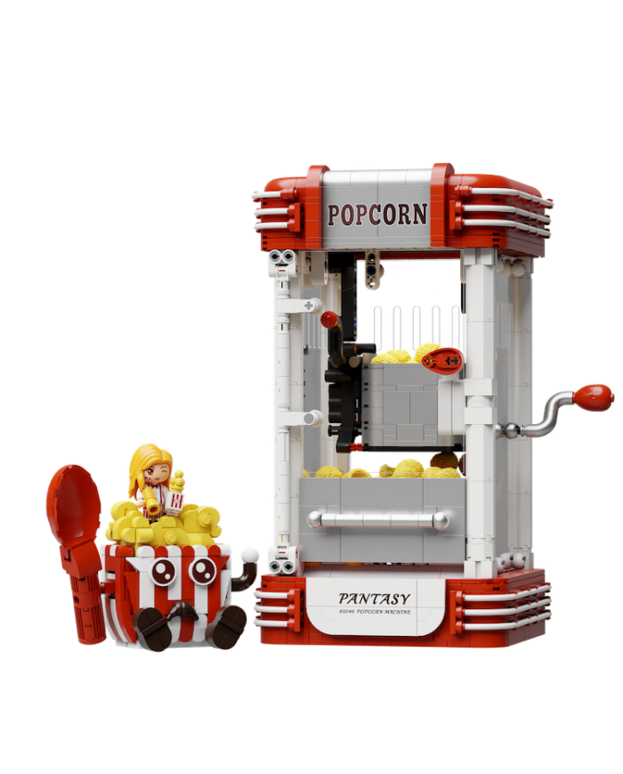 Bloc de Construction Pantasy Machine à Popcorn 1201 pcs