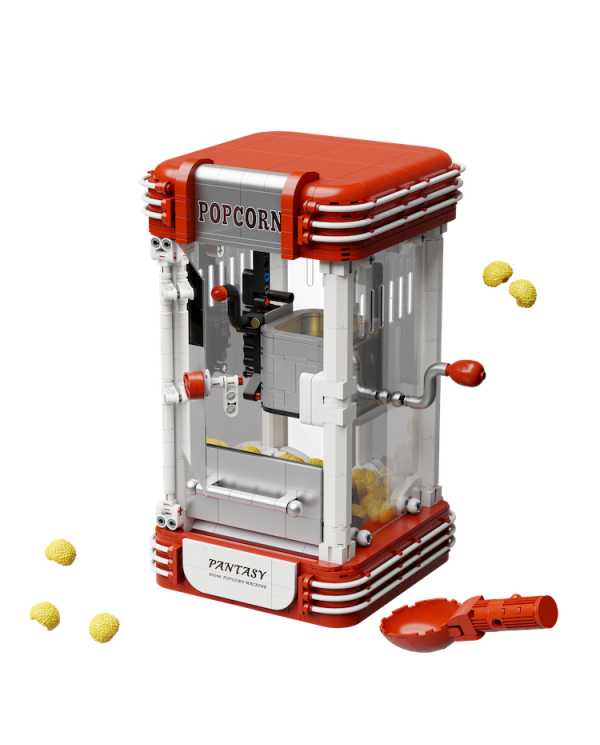 Bloc de Construction Pantasy Machine à Popcorn 1201 pcs