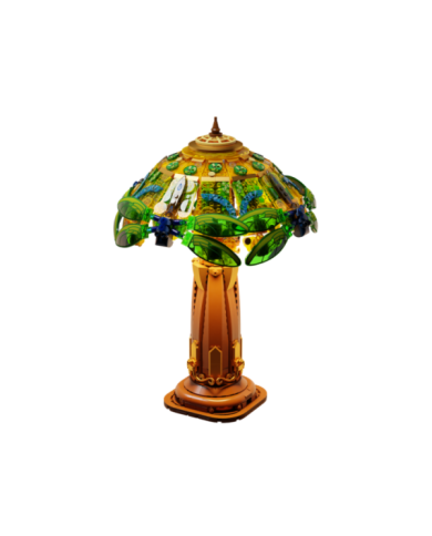 Lampe de table Pantasy Vitrail Bloc de Construction 1067 pièces