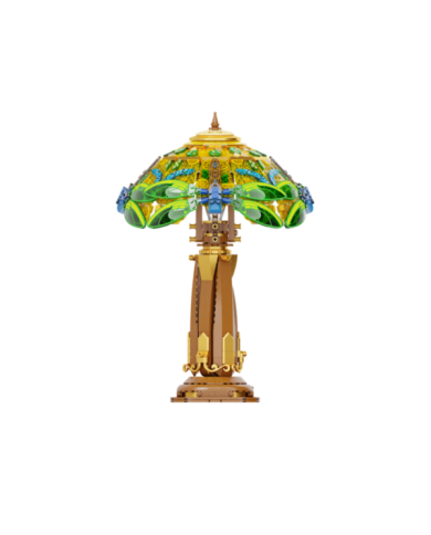 Lampe de table Pantasy Vitrail Bloc de Construction 1067 pièces