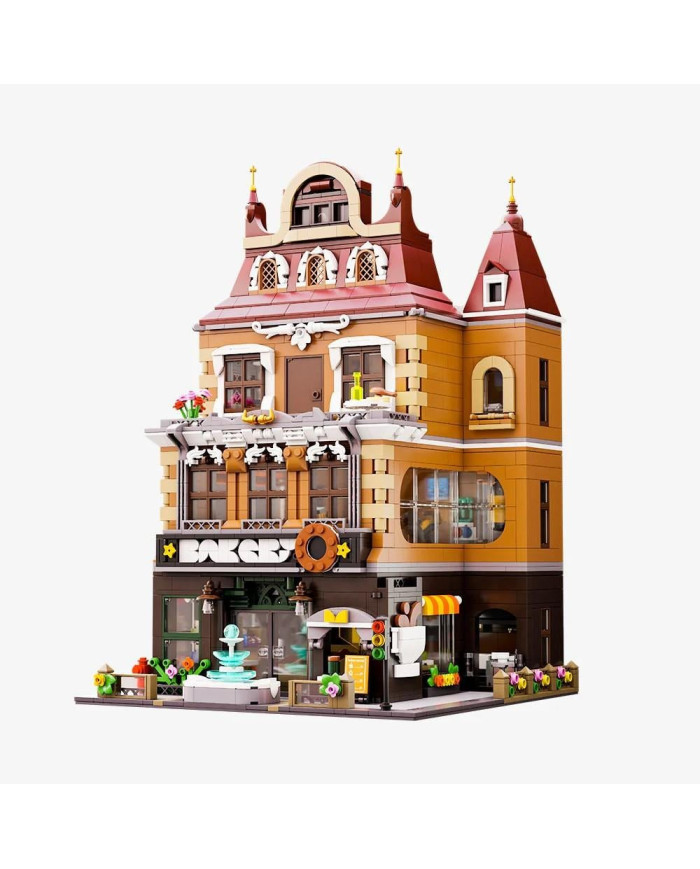 Maquette Pantasy Boulangerie Modulaire Rétro 2646 pièces