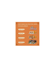 Maquette Pantasy Boulangerie Modulaire Rétro 2646 pièces