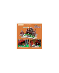 Maquette Pantasy Boulangerie Modulaire Rétro 2646 pièces