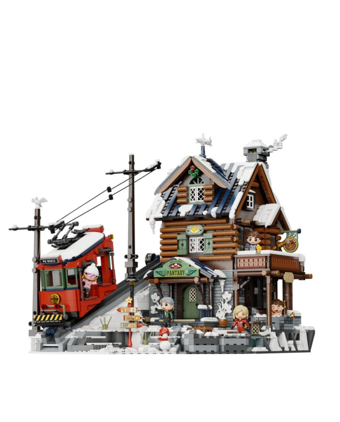 Bloc de Construction Pantasy Cabane au sommet