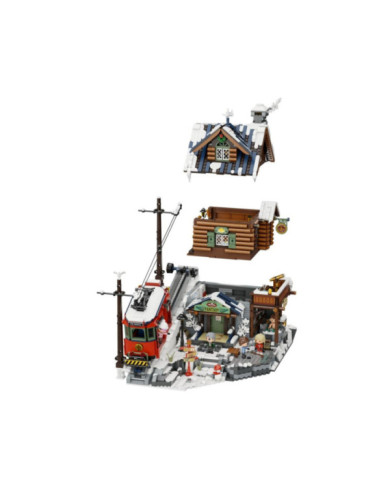 Bloc de Construction Pantasy Cabane au sommet