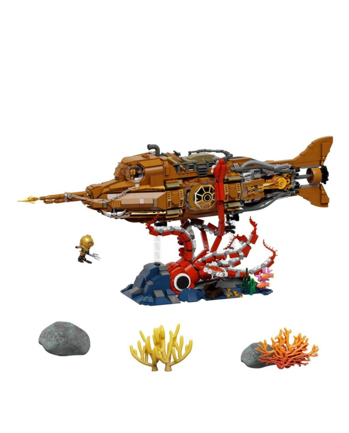 Bloc de Construction Pantasy Le Nautilus Steampunk 2552 pcs