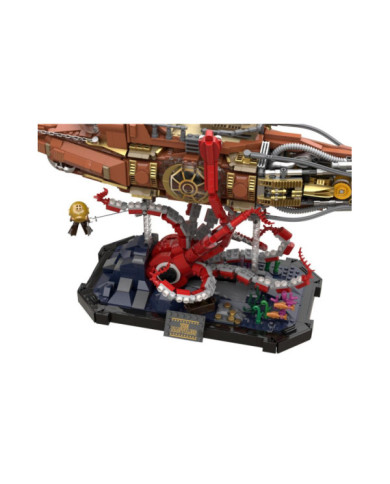 Bloc de Construction Pantasy Le Nautilus Steampunk 2552 pcs