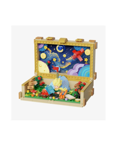 Bloc de construction PANTASY Le Petit Prince Valise Rétro