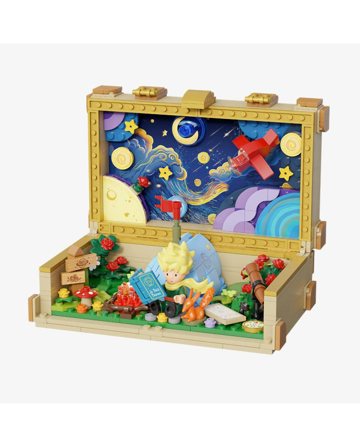 Bloc de construction PANTASY Le Petit Prince Valise Rétro