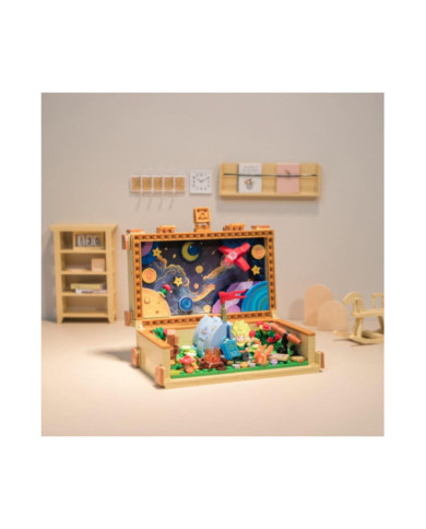Bloc de construction PANTASY Le Petit Prince Valise Rétro