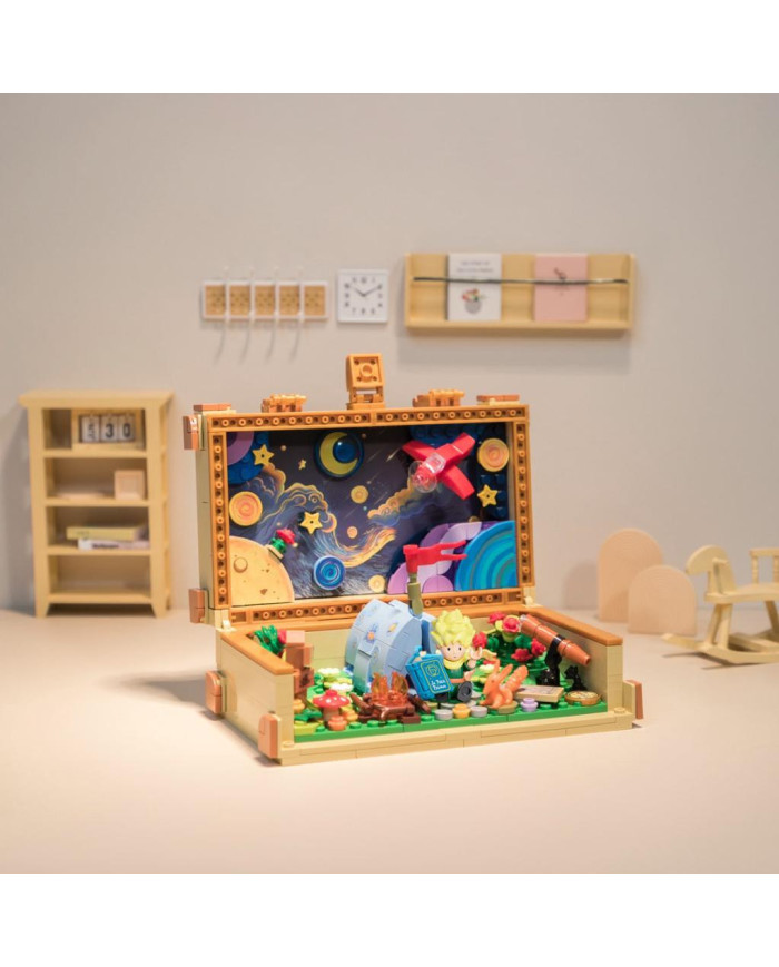 Bloc de construction PANTASY Le Petit Prince Valise Rétro
