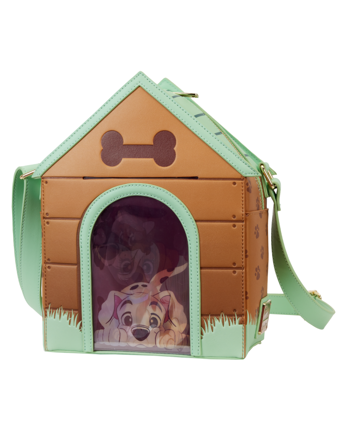 Sac à bandoulière Loungefly - I Heart Disney Dogs Dog House Triple Lenticular Figural