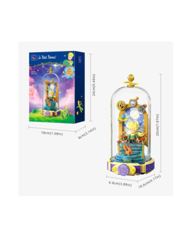 Bloc de construction PANTASY Le Petit Prince Série Eternité Porte Étoilée