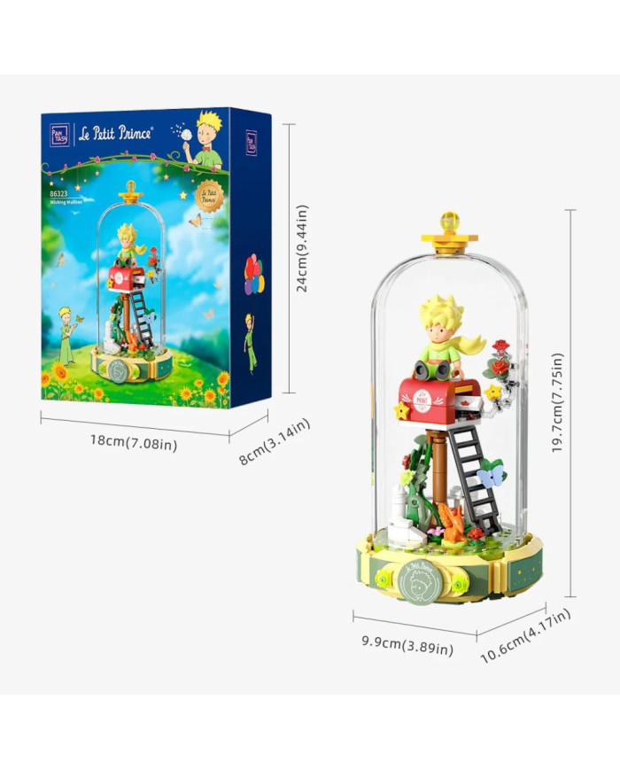 Bloc de Construction PANTASY Le Petit Prince Série Éternité Boîte aux Souhaits