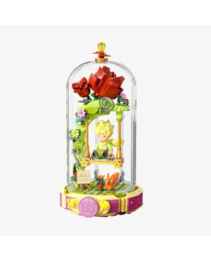 Set de construction PANTASY Le Petit Prince - Série Éternité Balançoire Rose