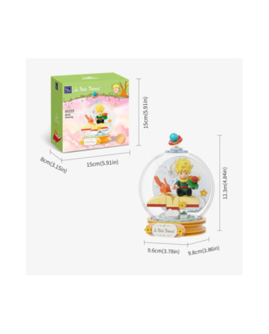 Set de construction PANTASY Le Petit Prince Livre en plein essor 86334