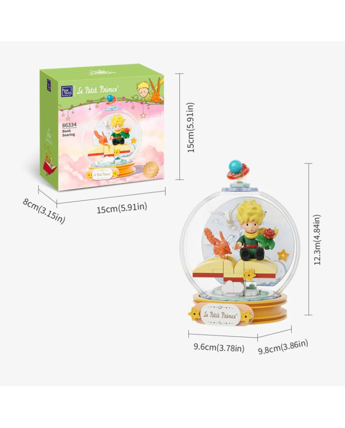 Set de construction PANTASY Le Petit Prince Livre en plein essor 86334