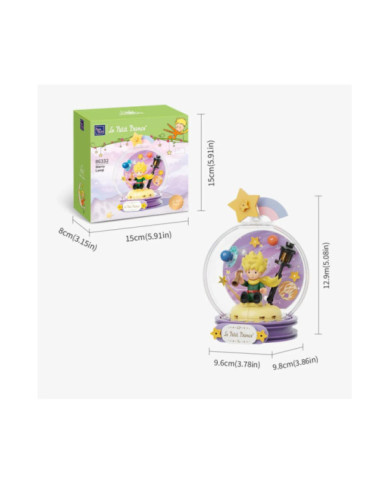 Lampe étoilée PANTASY Le Petit Prince Réverbère 86332
