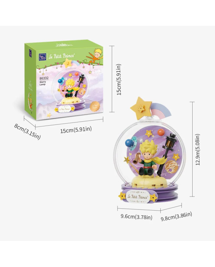Lampe étoilée PANTASY Le Petit Prince Réverbère 86332
