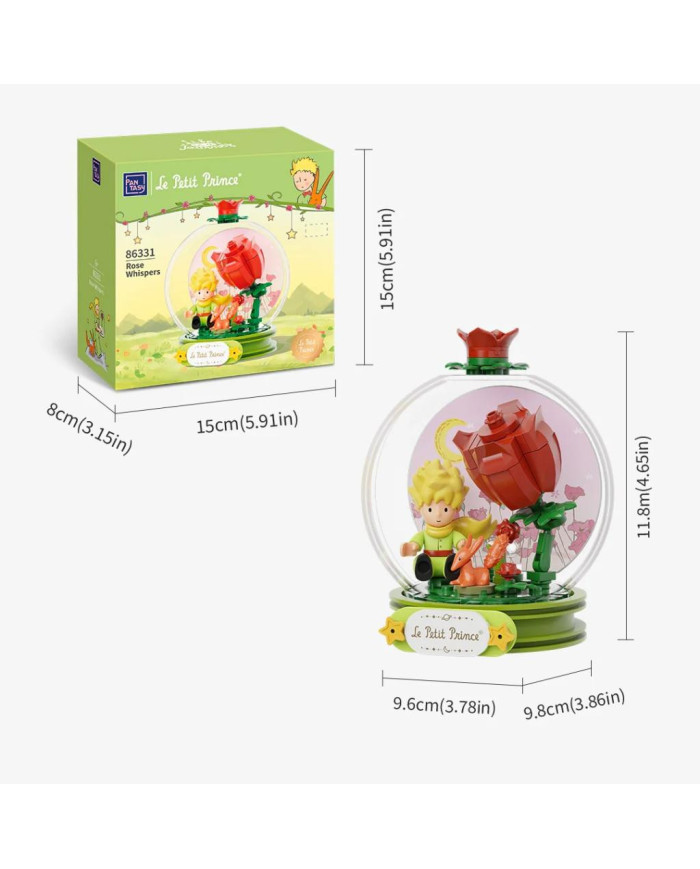 Set de Construction PANTASY Le Petit Prince - Murmures de Rose