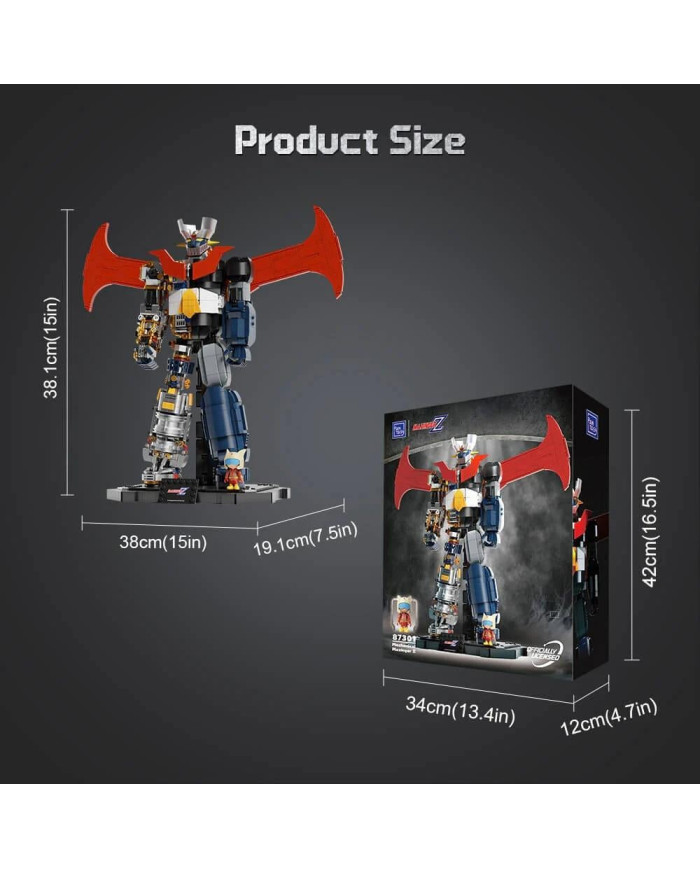 Bloc de Construction PANTASY Mazinger Z Semi-Mécanique 1901 Pièces