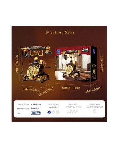 Maquette Pantasy Téléphone Rétro 766 pcs