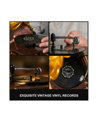 Bloc de Construction Pantasy Gramophone Rétro