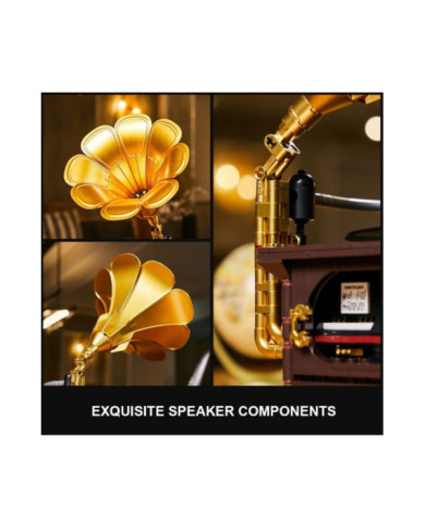 Bloc de Construction Pantasy Gramophone Rétro