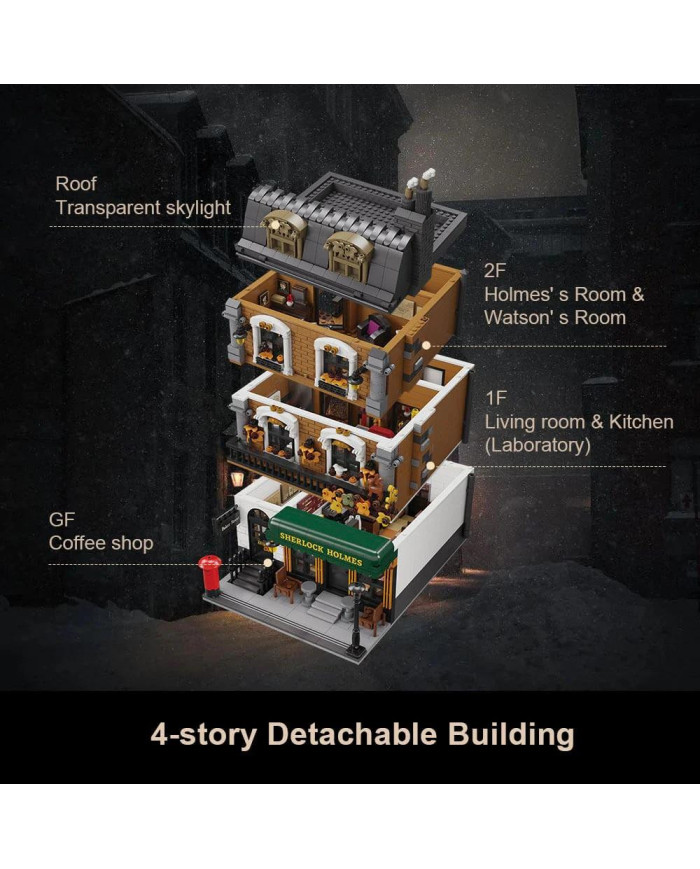 Bloc de construction Pantasy Appartement Baker Street 221B