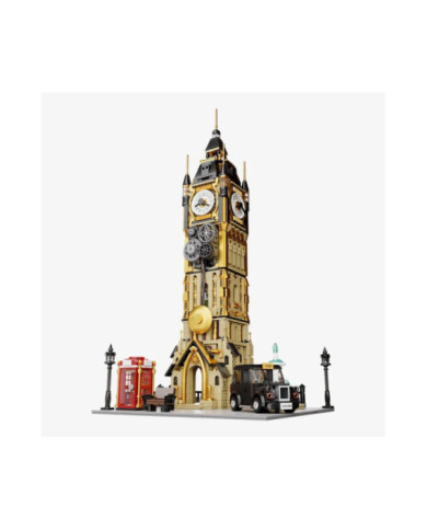 Bloc de Construction Pantasy Parc Tour de l'Horloge Steampunk