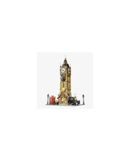 Bloc de Construction Pantasy Parc Tour de l'Horloge Steampunk