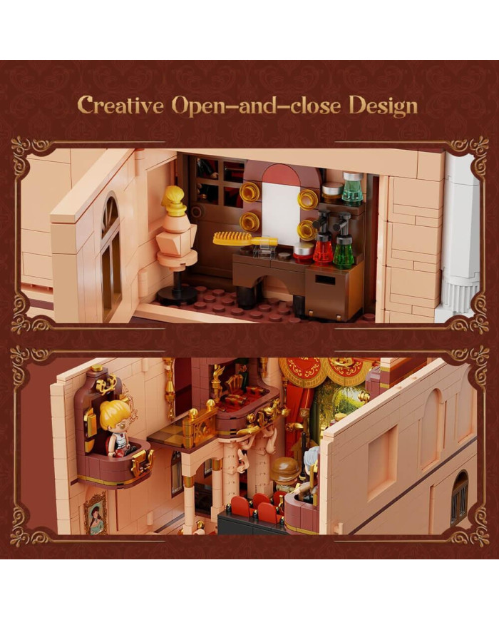 Bloc de Construction PANTASY L'Opera 3518 pièces