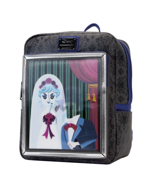 Sac à dos Loungefly - Haunted Mansion The Black Widow Bride Portrait Lenticular