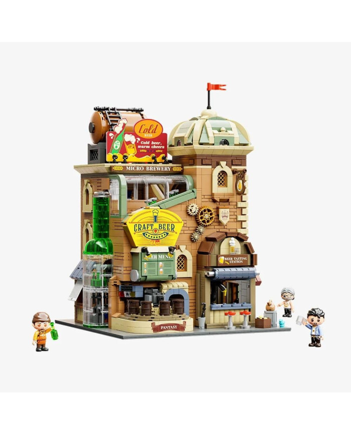 Bloc de Construction PANTASY Brasserie Artisanale 3252 pcs