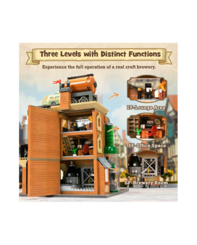 Bloc de Construction PANTASY Brasserie Artisanale 3252 pcs