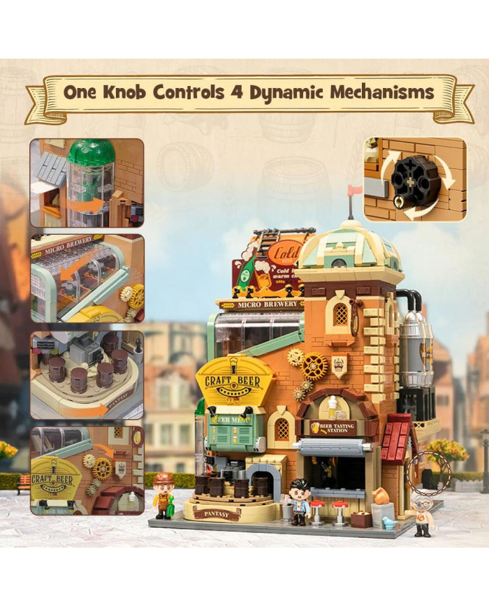 Bloc de Construction PANTASY Brasserie Artisanale 3252 pcs