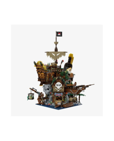 Blocs de Construction PANTASY Le Pub des Pirates 2814 pièces