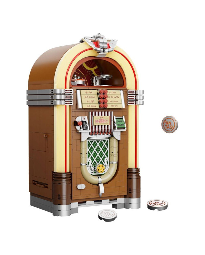 Bloc de Construction Pantasy Jukebox Rétro LED 1273 pcs