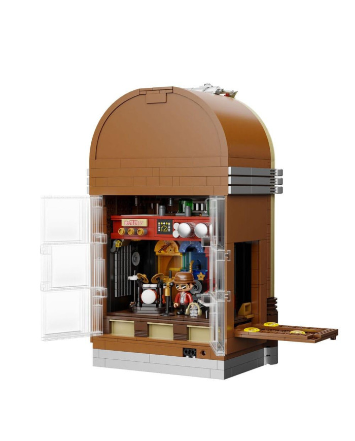 Bloc de Construction Pantasy Jukebox Rétro LED 1273 pcs