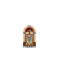 Bloc de Construction Pantasy Jukebox Rétro LED 1273 pcs