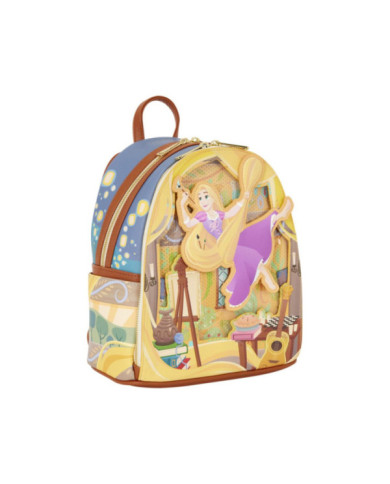 Sac à dos Loungefly - Raiponce Glow Pin Trader
