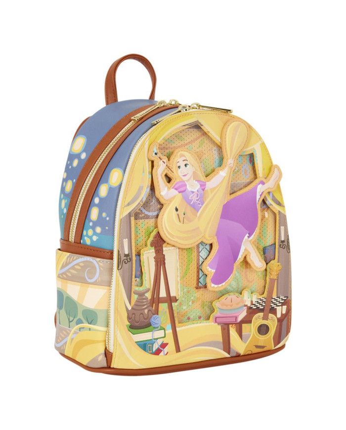 Sac à dos Loungefly - Raiponce Glow Pin Trader