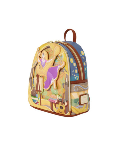 Sac à dos Loungefly - Raiponce Glow Pin Trader