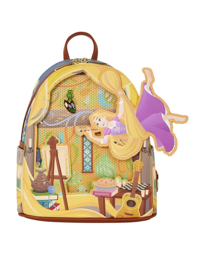 Sac à dos Loungefly - Raiponce Glow Pin Trader