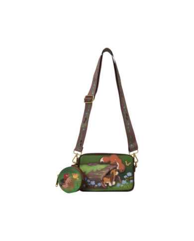Sac à bandoulière Loungefly - Rox & Rouky - Tod & Copper Sling