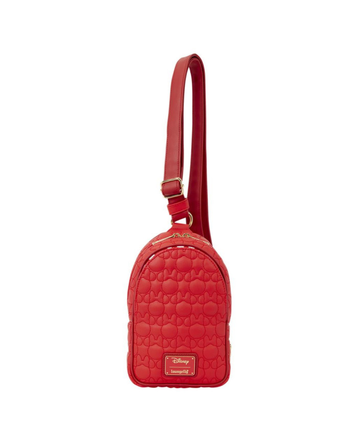Sac à bandoulière Loungefly - Minnie Mouse Silhouette All-Over Print Sling