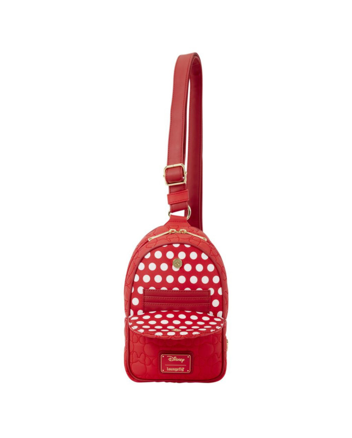 Sac à bandoulière Loungefly - Minnie Mouse Silhouette All-Over Print Sling