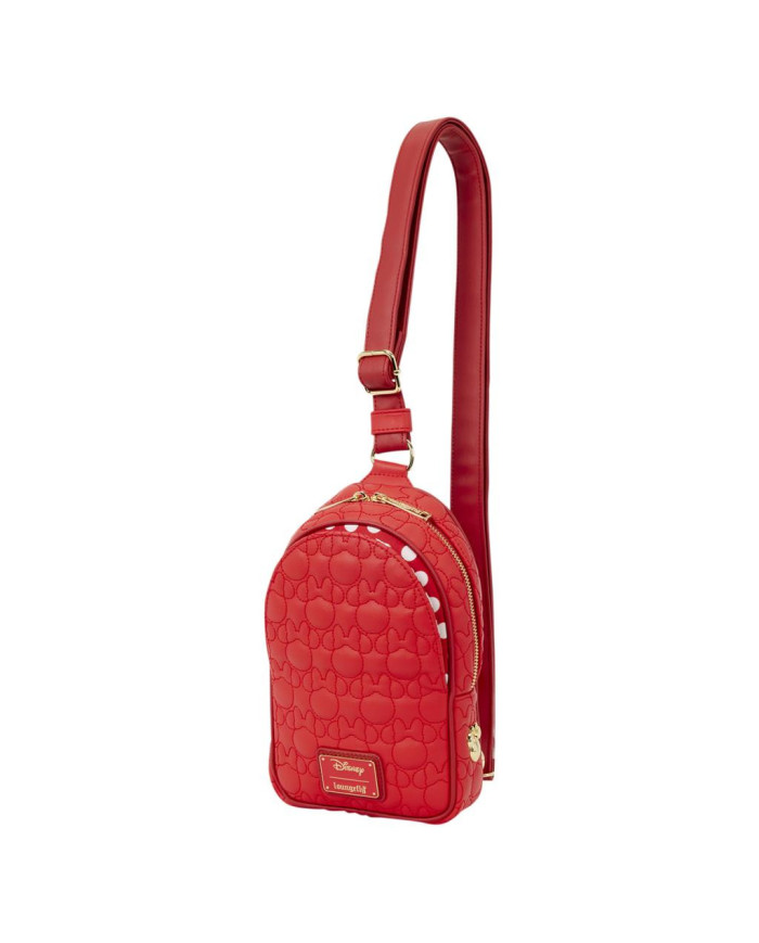 Sac à bandoulière Loungefly - Minnie Mouse Silhouette All-Over Print Sling