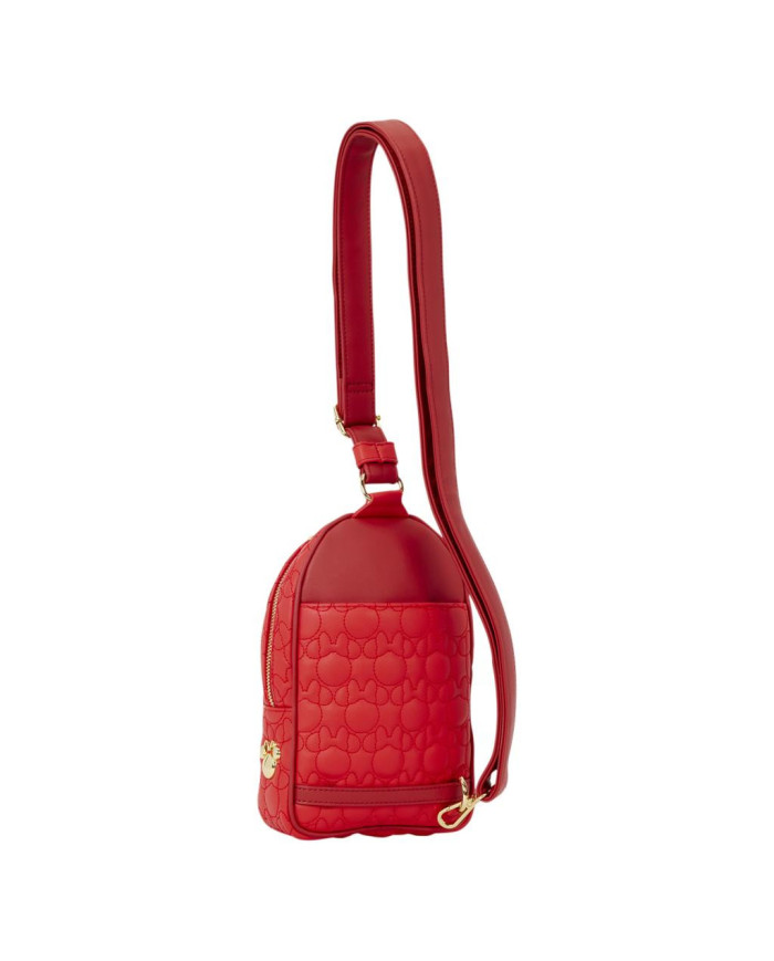 Sac à bandoulière Loungefly - Minnie Mouse Silhouette All-Over Print Sling