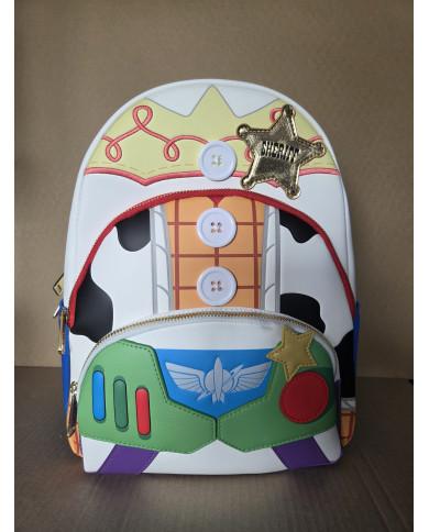 Sac à dos Loungefly - Toy Story 5 Triple Pocket Jessie, Woody, & Buzz [Défaut]